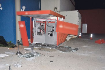 Homens explodem caixas eletrônicos