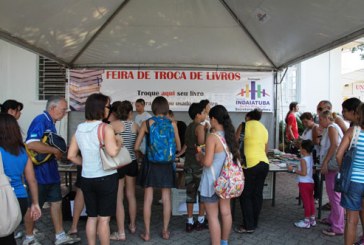 Feira de Trocas de Livros será na praça do Cato