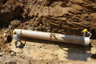 Saae retoma construção do interceptor de esgoto do Rio Jundiaí