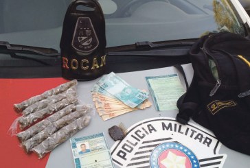 Polícia Militar apreende drogas