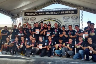 Luta de braço conquista 37 medalhas no Brasileiro de Seleções