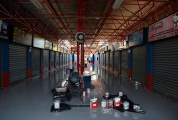 Manutenção no piso do Ponto Azul foi concluída