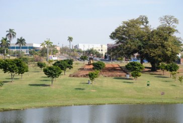 Demarcação de um novo estacionamento no Parque é iniciada