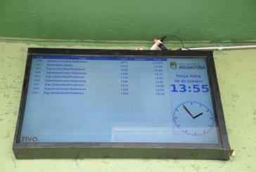 Novos painéis de LED e TVS são instalados em terminais