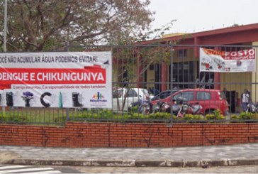 Programa de Controle da Dengue coloca adesivo em imóveis visitados