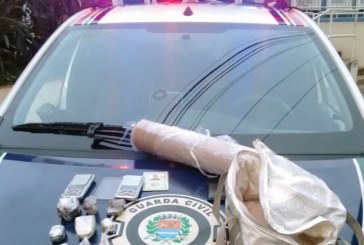 Indivíduos são detidos por tráfico