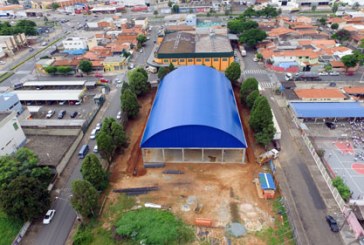 Quadra poliesportiva da Associação XII de Junho tem mais de 80% da obra executada