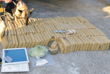 Homem é preso com  cerca de 112 quilos