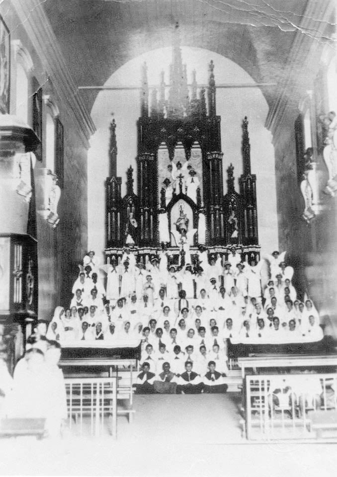 acervo Imagem da Igreja Matriz (1946) compartilhada na rede