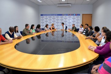 Prefeito recebe comitiva da 23ª Delegacia de Serviço Militar