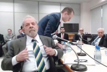 Lula presta depoimento ao juiz Sérgio Moro