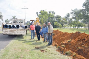 Saae constrói adutora de futuro reservatório