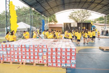 Ginco arrecada e doa  45.445 litros de leite