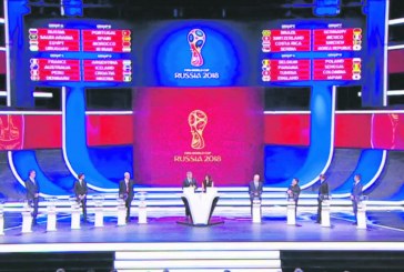 Fifa realiza o sorteio dos grupos para a Copa do Mundo de 2018