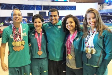 Natação PCD conquista nove medalhas no Mundial do México