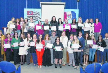 Formatura do Curso de Auxiliar de Saúde Bucal