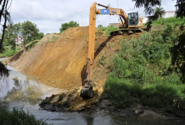 Córrego Barnabé recebe obras de infraestrutura