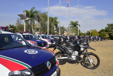 Guarda Civil recebe novas viaturas para o patrulhamento preventivo