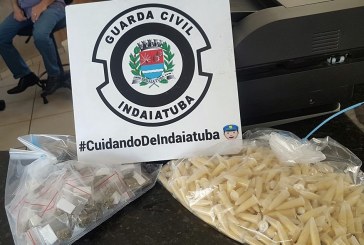 Guardas Civis localiza droga