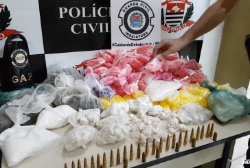Guarda e Polícia Civil ‘fecham’ ponto de drogas