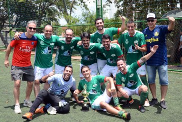 DF Engenharia e Vizzent Calçados são campeões do society 2018 do Indaiatuba