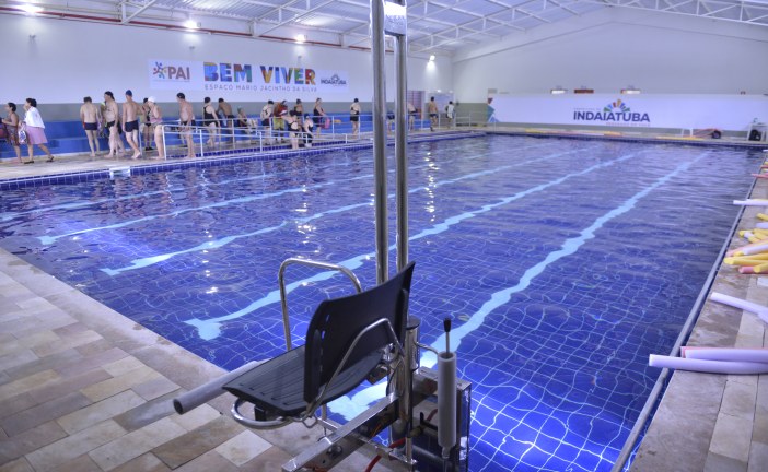 Prefeitura instala seis elevadores de piscina para melhorar a acessibilidade nos espaços públicos