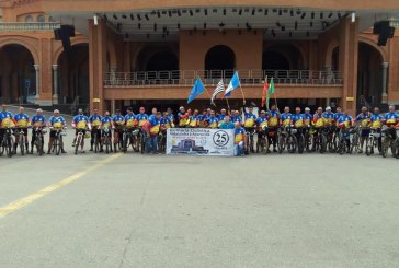 Grupo realizou a tradicional Romaria ciclística até o santuário