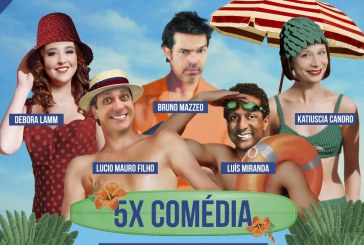 No Teatro Iguatemi Campinas, “5X Comédia” reúne grandes nomes do humor nacional