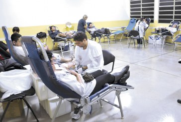 Campanha de Doação de Sangue de Outubro teve participação de 158 candidatos