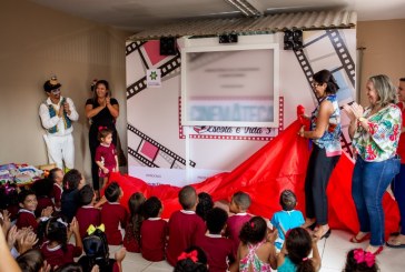 Projetos de Incentivo à Leitura instalam bibliotecas móveis e cinematecas em creches de Indaiatuba