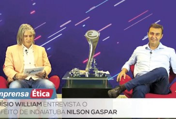 Entrevista na Live da TV Exemplo® foi com Prefeito Nilson Gaspar