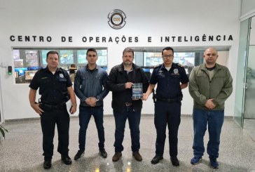Guarda Civil recebe autoridades de Botucatu