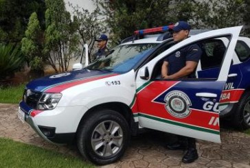 Presos em flagrante pela Guarda Civil