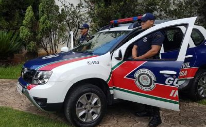 Presos em flagrante pela Guarda Civil