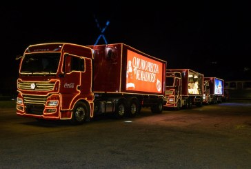Caravana de Natal da Coca-Cola na cidade