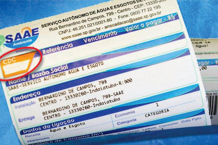 Saae oferece emissão imediata e segura da segunda via da conta de água