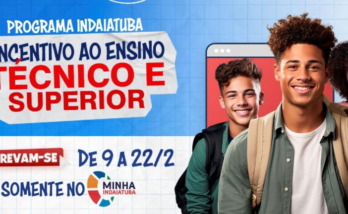 Programa de incentivo para Ensino Técnico e Superior